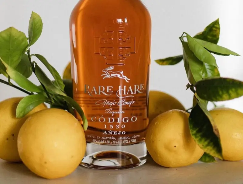 Código 1530 Playboy Rare Hare Anejo Tequila Bottle